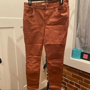 Terra Cotta Skinny Jeans Rockstar